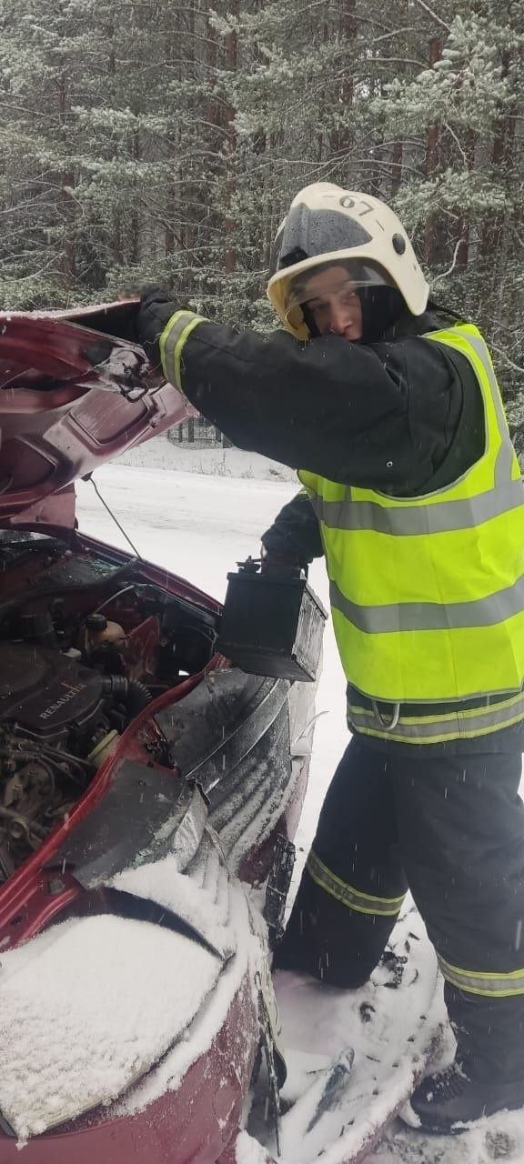 Пожарно-спасательное подразделение привлекалось для ликвидации ДТП в Медвежьегорском районе.